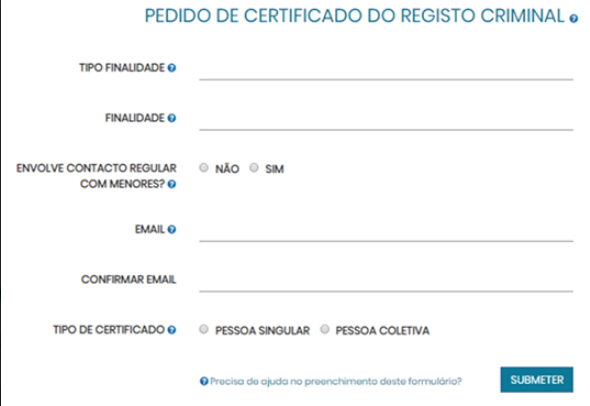 Registo Criminal